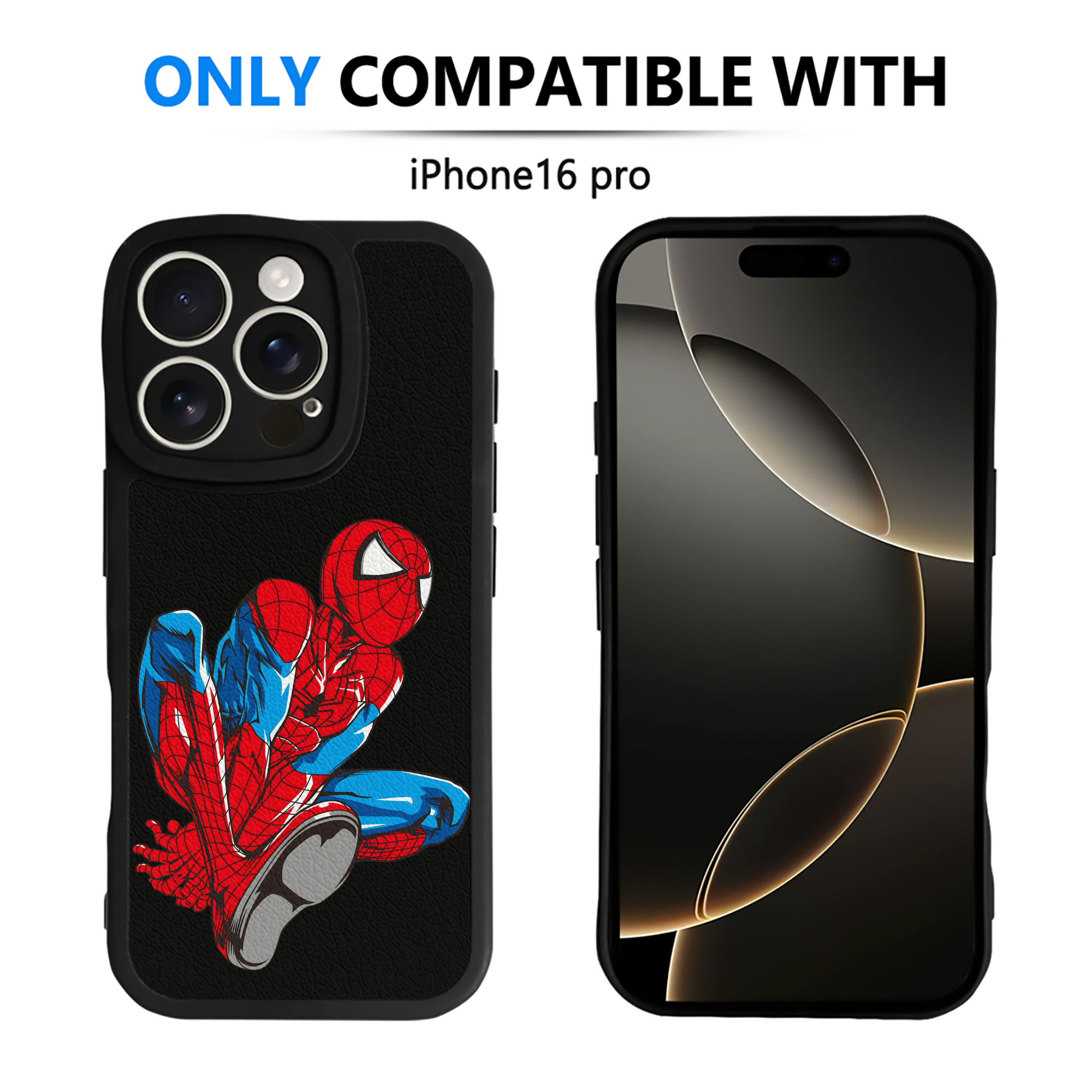 （画像用） アベンジャーズ The Avengers 【iPhone 16シリーズ対応】シリコンスマホケース（レザー調） 材質：シリコン